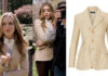 DYNASTY : Hacking Blazer worn by Fallon Carrington in s1ep01