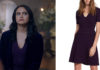 RIVERDALE : Veronica in a purple dress in s2ep02