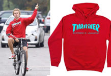 STYLE : Justin Bieber, Selena Gomez and a Trasher Hoodie