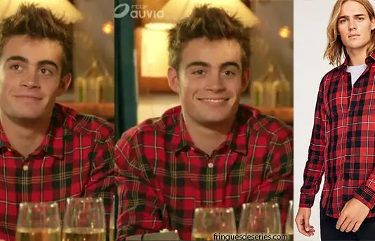 DEMAIN NOUS APPARTIENT : Chemise rouge à carreaux pour Maxime dans l’épisode 116