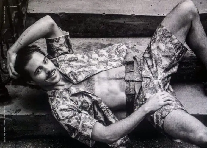 SEXY : Matthieu Charneau covers NVRMIND magazine