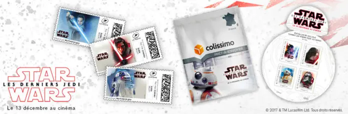 STAR WARS : La Poste vous emmène dans les étoiles ou à Shanghaï