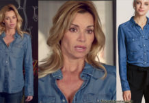 DEMAIN NOUS APPARTIENT : le chemisier en jean brodé de Chloé dans l’épisode 137