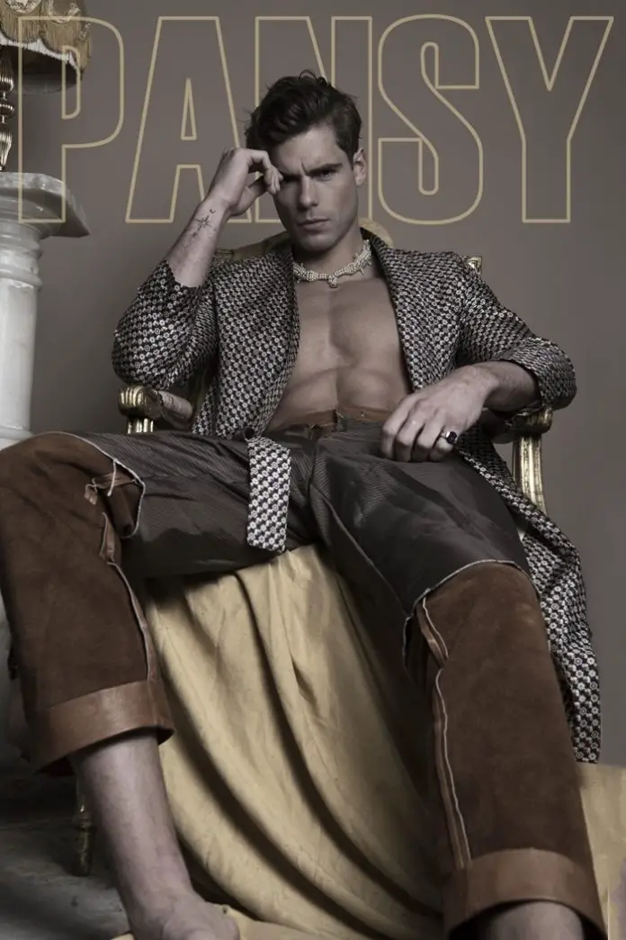 SEXY : Giovanni Bonamy dans Pansy mag