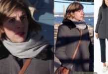 DEMAIN NOUS APPARTIENT : le manteau gris de Sandrine Lazzari dans l’épisode 123