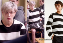 DEMAIN NOUS APPARTIENT : le sweat rayé de Mathias dans l’épisode 150