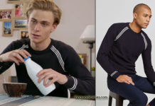 DEMAIN NOUS APPARTIENT : le pull bleu marine dans l’épisode 178