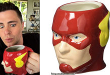 HOME : Flash Ceramic sculpted Mug for Colton Haynes