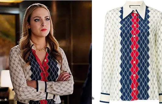 DYNASTY : Gucci shirt for Fallon in s1ep20