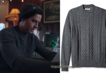 RIVERDALE : Cable Knit Sweater for Jughead in s2ep9