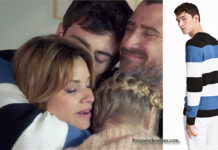 DEMAIN NOUS APPARTIENT : le pull rayé de Maxime dans l’épisode 182