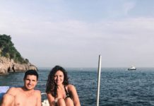 Holidays : Italia Ricci et Robbie Amell en Italie