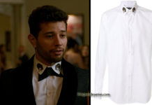 DYNASTY : Sammy Jo with a leopard patches shirt in s1ep18