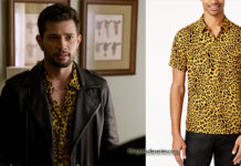 DYNASTY : Sammy Jo with a leopard-print shirt in s1e20