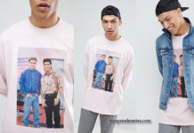 SAVED BY THE BELL : oversize tee with Zack and Slater