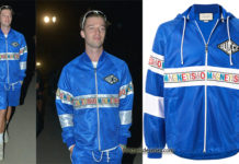 COACHELLA 2018 : Patrick Schwarzenegger in a head-to-toe Gucci outfit