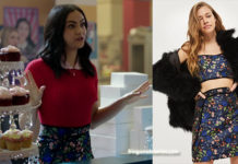 RIVERDALE : floral skirt for Veronica in s2ep16