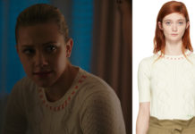 RIVERDALE : embroidered sweater for Betty in s2e22