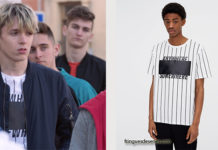 DEMAIN NOUS APPARTIENT : Mathias et son t-shirt « anywhere somewhere » dans l’épisode 215