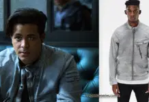 13 REASONS WHY : Tony’s denim jacket in s2e1