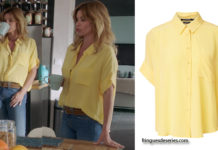 DEMAIN NOUS APPARTIENT : le chemisier jaune de Chloé dans l’épisode 235