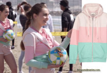 DEMAIN NOUS APPARTIENT : le sweat colorblock de Jessica dans l’épisode 223