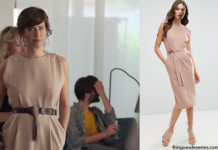 DEMAIN NOUS APPARTIENT : la robe beige de Flore dans l’épisode 242