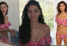 DEMAIN NOUS APPARTIENT : le bikini fleuri de Lola dans l’épisode 257