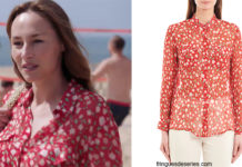 DEMAIN NOUS APPARTIENT : le chemisier rouge de Rose Latour dans l’épisode 253