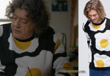 LES ENGAGÉS : le pull « oeufs sur le plat » de Claude dans l’épisode 8