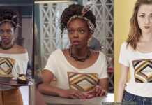 DEMAIN NOUS APPARTIENT : le t-shirt « mademoiselle » de Gwen dans l’épisode 266