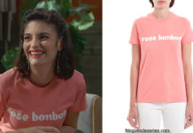 PLUS BELLE LA VIE : le t-shirt rose bonbon de Sabrina dans l’épisode 3601