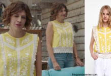 DEMAIN NOUS APPARTIENT : le top jaune de Sandrine dans l’épisode 277