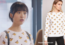 LE JARDIN DES MÉTÉORES : le pull « paresseux » de Shancai dans l’épisode 8