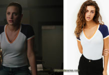 RIVERDALE : Raglan Ringer Tee for Betty in s3e02