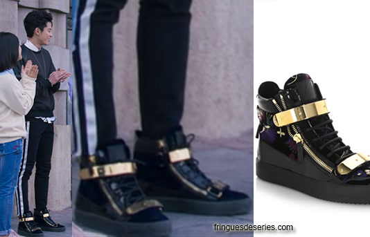 LE JARDIN DES MÉTÉORES : les chaussures à barre dorée de Daoming Si dans l’épisode 49