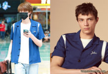 STYLE : Darren Chen 官鴻 wearing a Sandro shirt