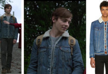Chilling Adventures of Sabrina : denim sherpa jacket for Harvey in s1ep01