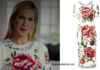 Dynasty : « l’amore à bellezza » print dress for Melissa in s2e03