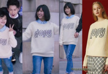 LE JARDIN DES MÉTÉORES : le pull dopy pour Shancai dans l’épisode 49