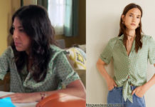 DEMAIN NOUS APPARTIENT : la blouse à pois de Soraya dans l’épisode 315