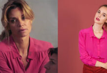 DEMAIN NOUS APPARTIENT : le chemisier rose de Chloé dans les épisodes 327 et 328