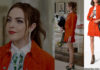 DYNASTY : orange outfit for Fallon in s2e04