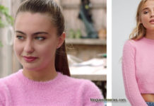 DEMAIN NOUS APPARTIENT : le pull rose de Jessica dans l’épisode 326