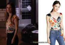 TAKE TWO : floral top for Sam in s1ep12