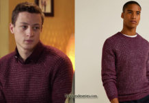 DEMAIN NOUS APPARTIENT : le beau pull bordeaux d’Arthur dans l’épisode 367