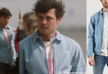 Deutsch-les-Landes : la veste en denim de Matthieu