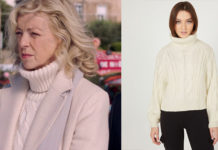DEMAIN NOUS APPARTIENT : le pull blanc de Marianne dans l’épisode de Noël