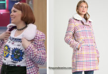 DEMAIN NOUS APPARTIENT : le manteau fantaisie d’Amanda dans l’épisode 363