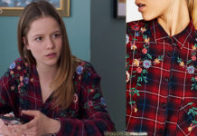 DEMAIN NOUS APPARTIENT : le chemisier à fleurs de Margot dans l’épisode 443